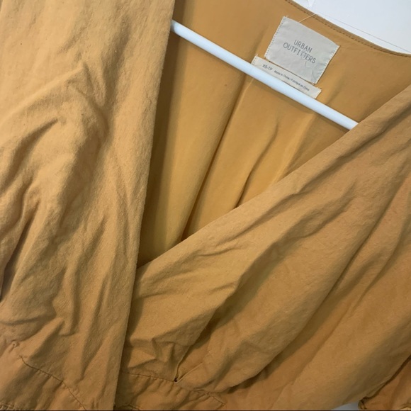 Urban Outfitters Gabrielle Linen Wrap Dress - Picture 10 of 12